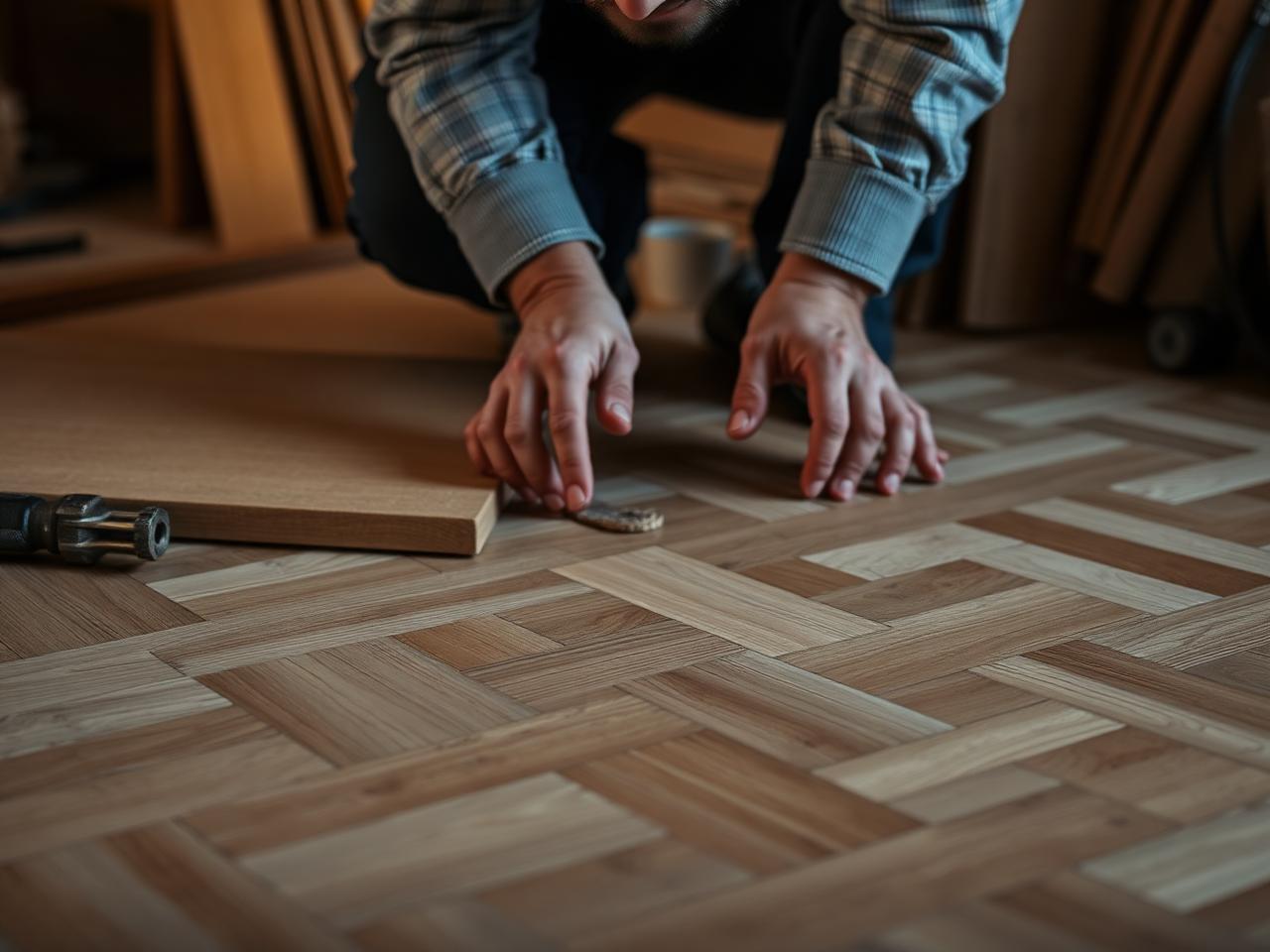Укладка паркета